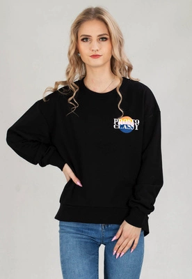 Bluza Prosto Crewneck Peeta czarna