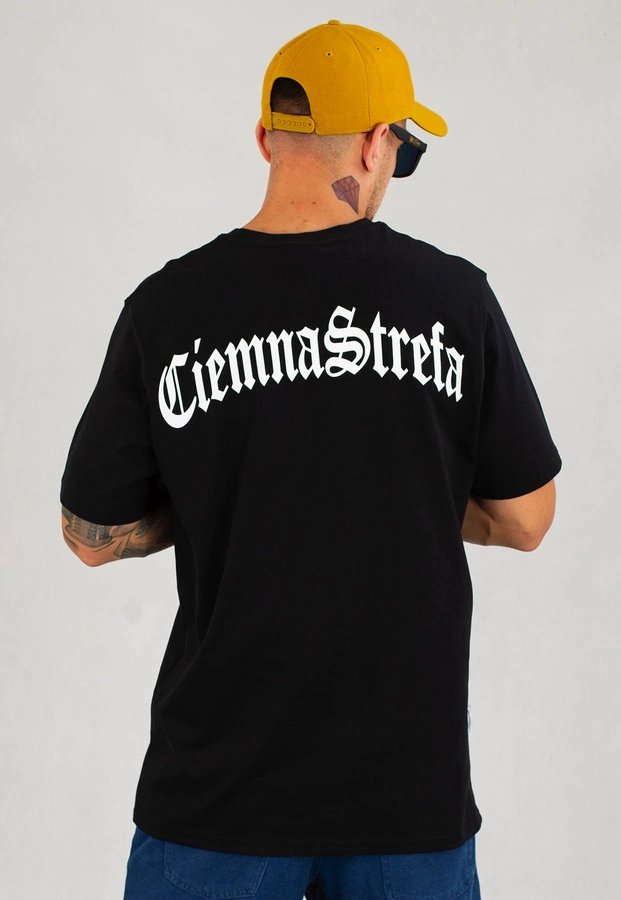 T-shirt Ciemna Strefa Gotyk czarny