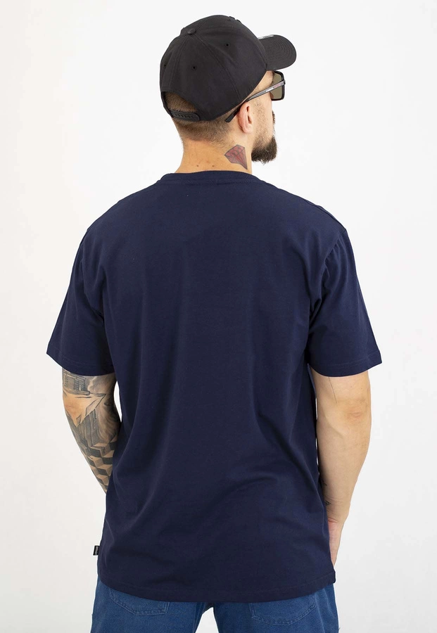 T-shirt Diil Double Block granatowy