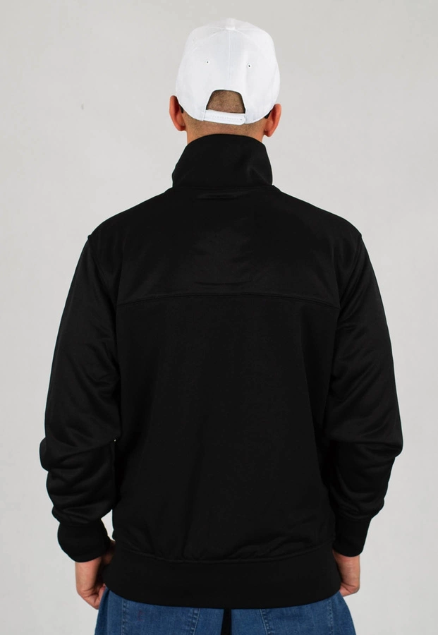 Bluza Pit Bull Oldschool Zip Chest Logo czarno biała