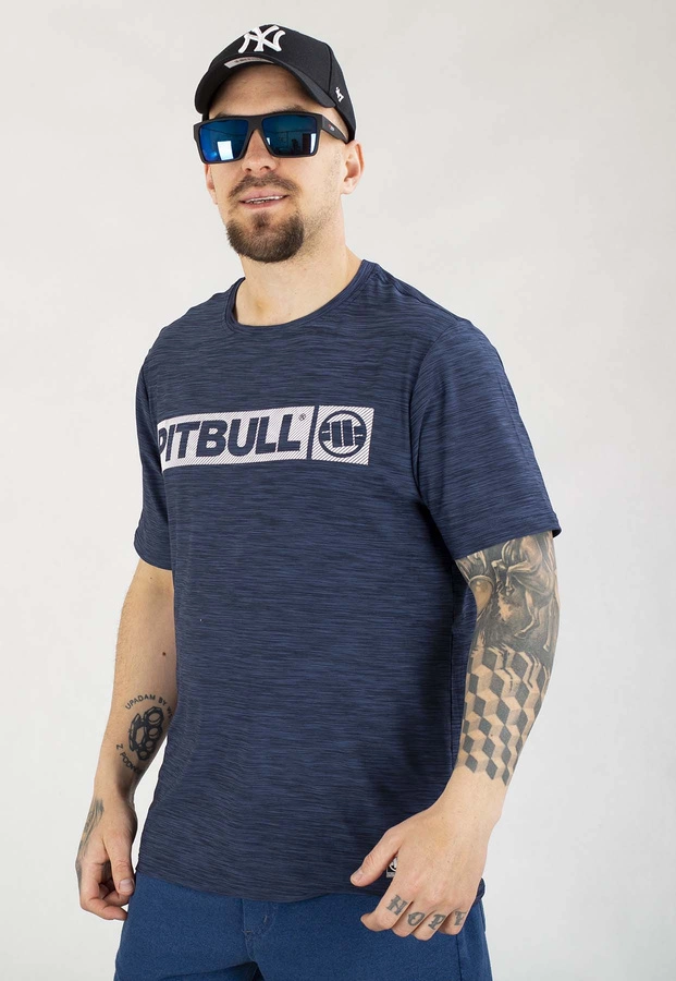 T-shirt Pit Bull Casual Sport Hilltop navy melange 