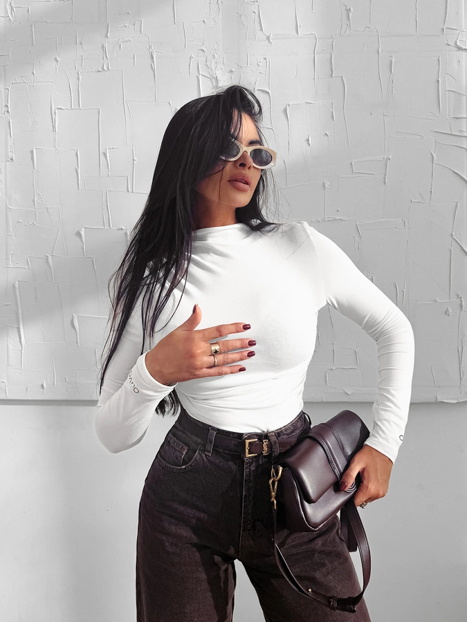 Longsleeve Olavoga Nerelia ecru