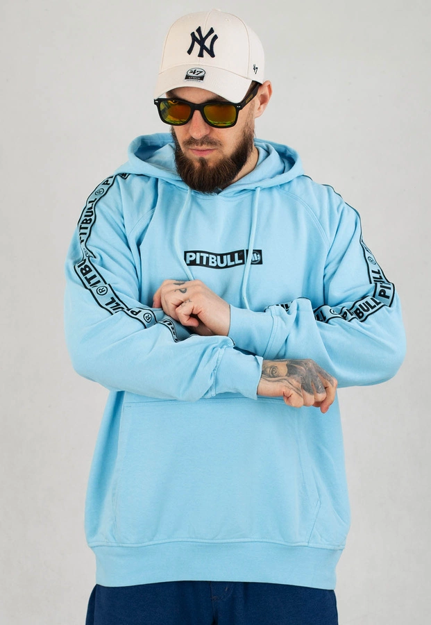 Bluza Pit Bull Hooded Rodrigo jasno niebieska