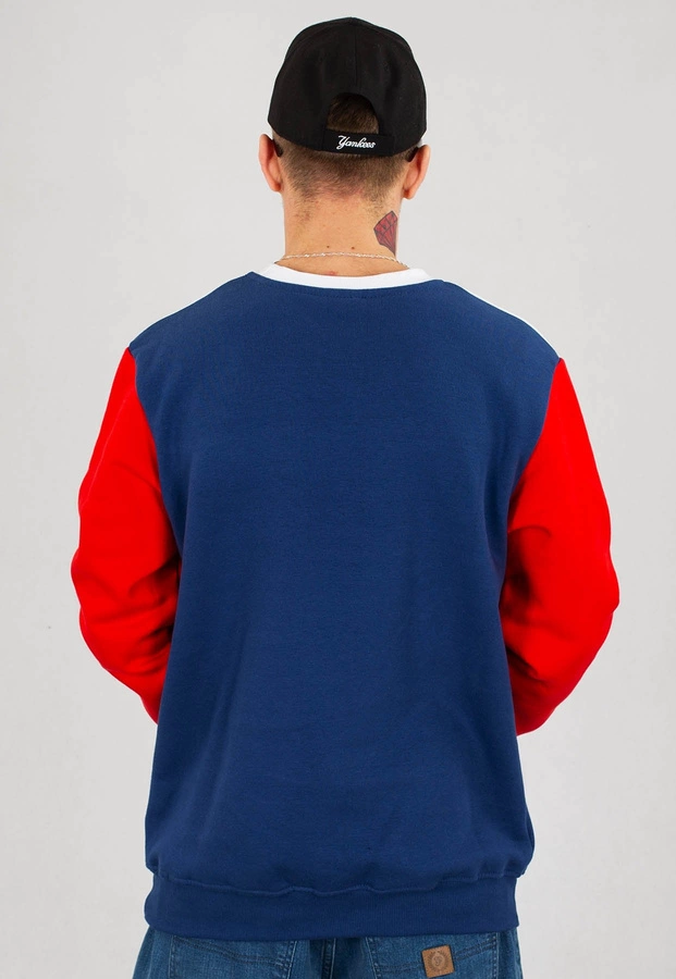 Bluza Patriotic CLS Tape 3-Colours biało czerwono granatowa + CD Gano - W Samo Sedno Gratis!