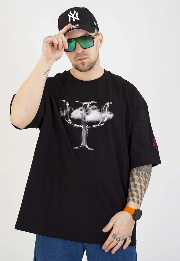 T-shirt Stoprocent Psi czarny 