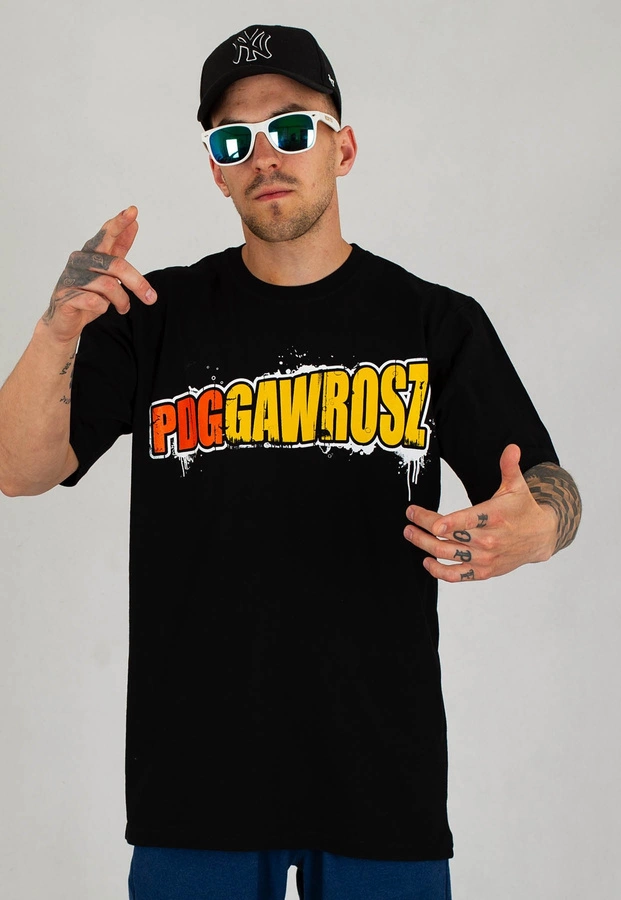 T-shirt Gawrosz Gawrosz czarny