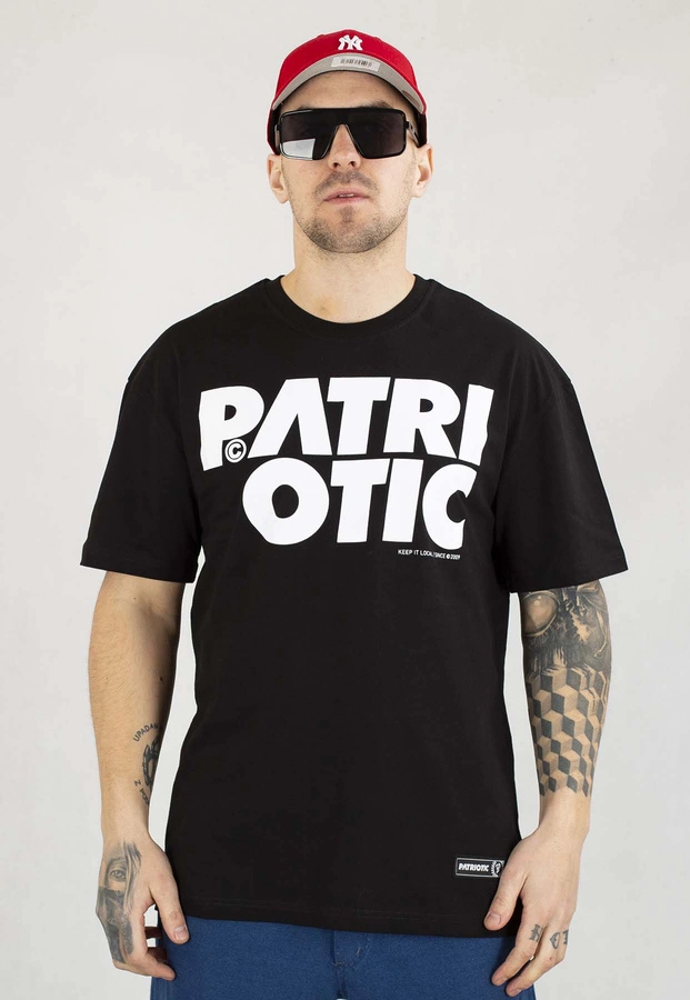 T-shirt Patriotic Cls czarno biały