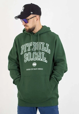 Bluza Pit Bull Z Kapturem So Cal hunter green
