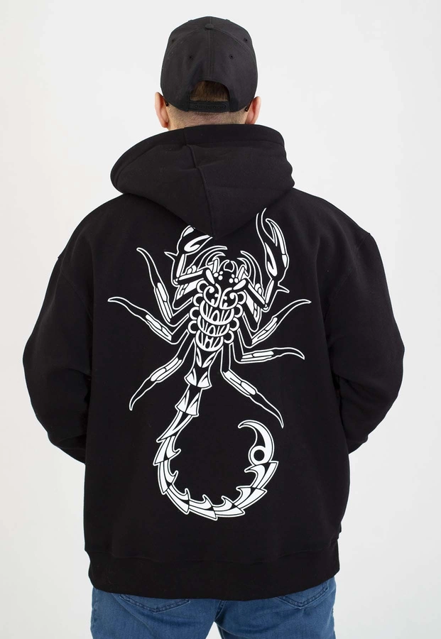 Bluza Brain Dead Familia Scorpion czarna