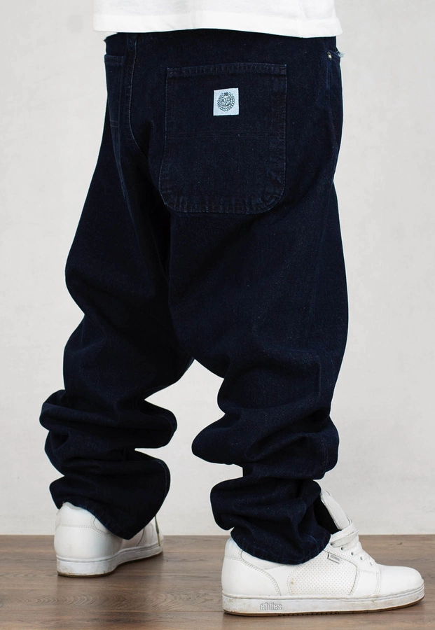 Spodnie Mass Jeans Baggy Fit Craft blue rinse