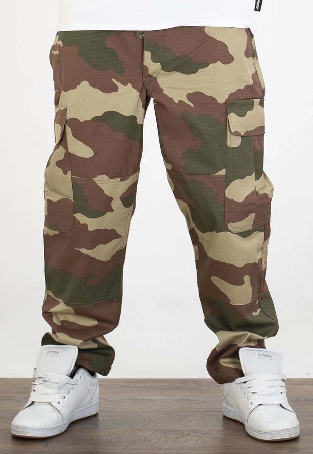 Spodnie Jigga Wear Military Brown Green Camo 