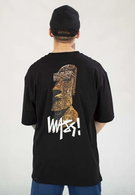 T-shirt Mass Maoi czarny
