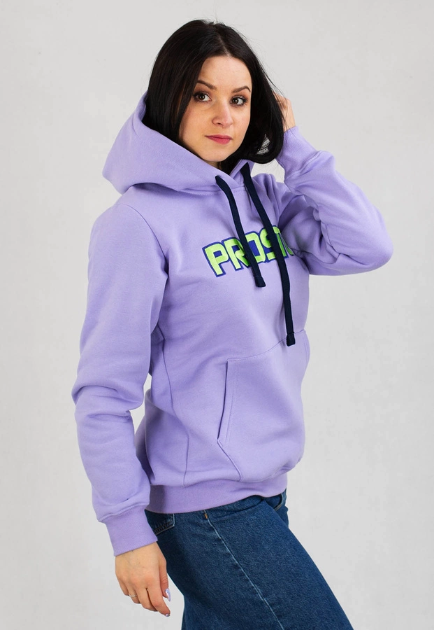 Bluza Prosto Apfie fioletowa