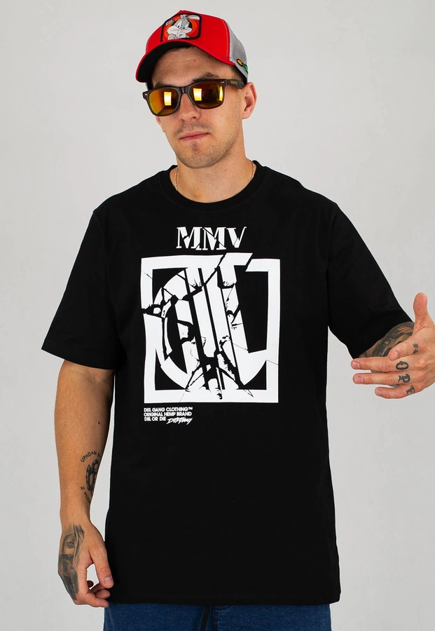 T-shirt Diil Destroy czarny