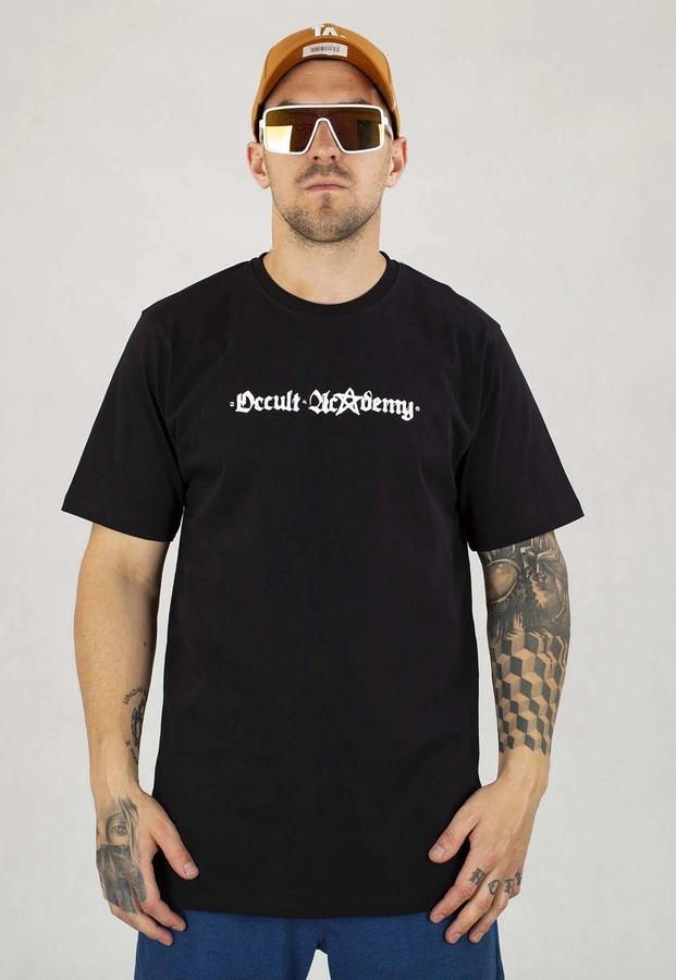 T-shirt Brain Dead Familia Occult Academy czarny