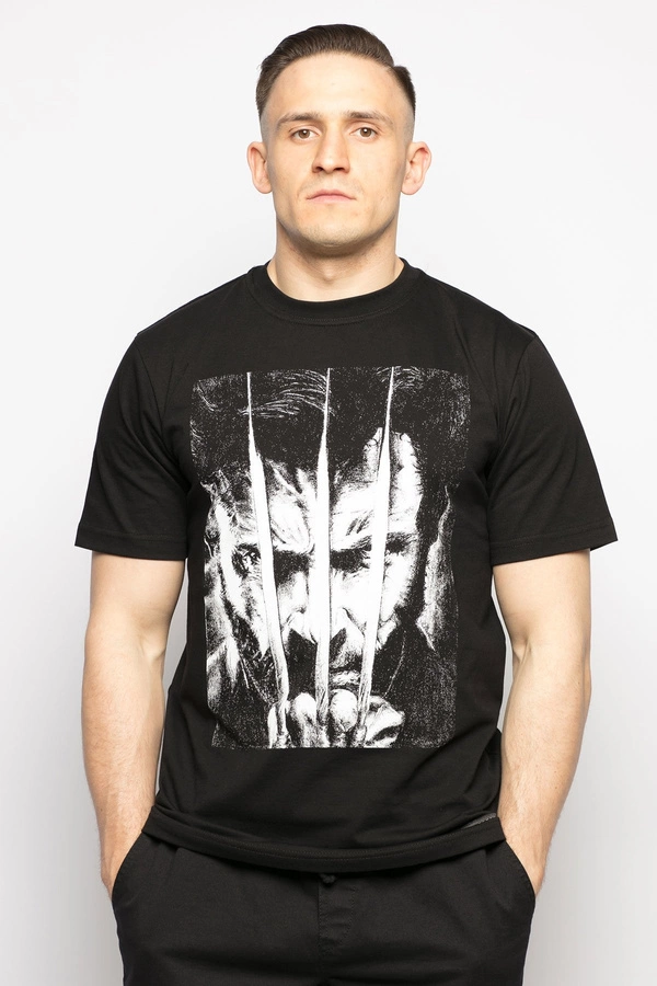 T-shirt Diamante Wear Logan Unisex czarny