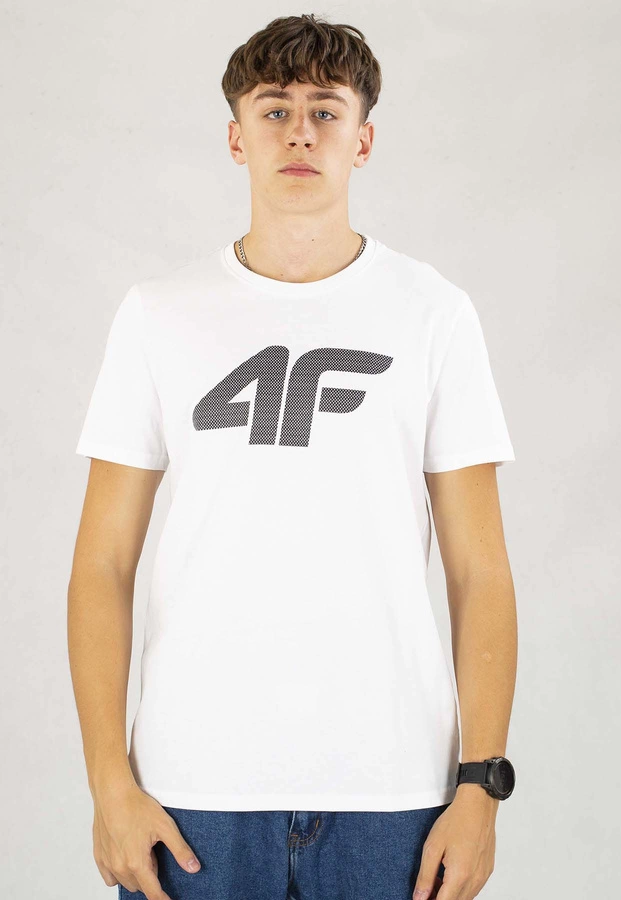 T-shirt 4F M1844 biały