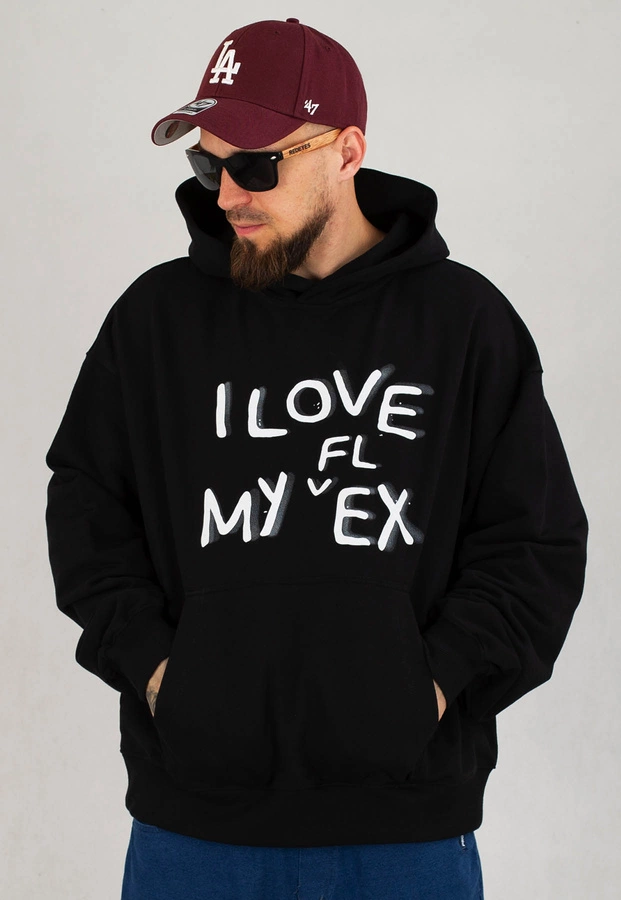 Bluza Lucky Dice I Love My Flex czarna