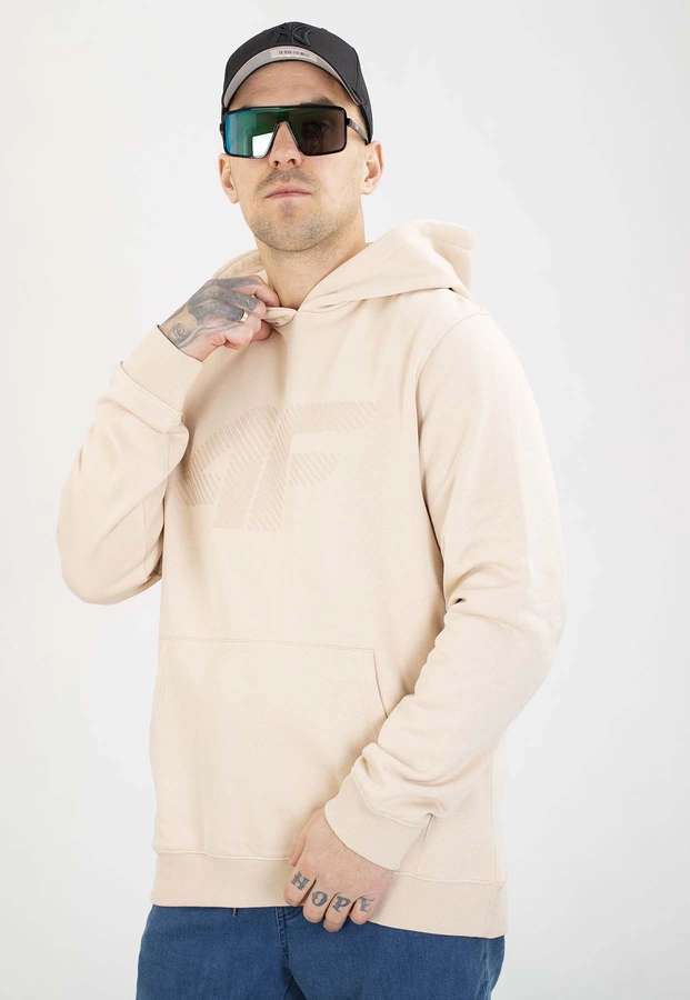 Bluza 4F Z Kapturem M1980 beżowa