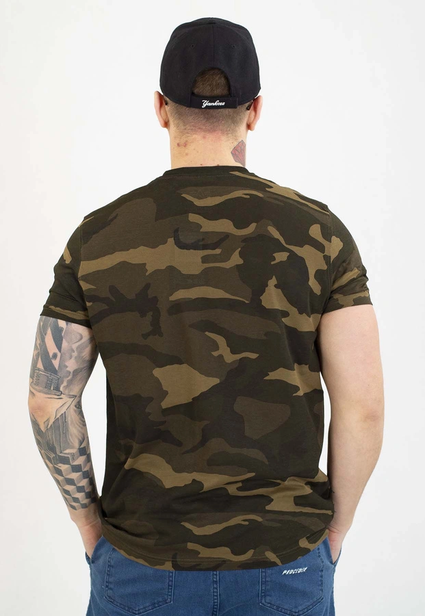 T-shirt Alpha Industries Basic 100501C oliwkowy camo