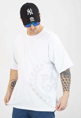 T-shirt Patriotic Baggy PA9 Laur biały