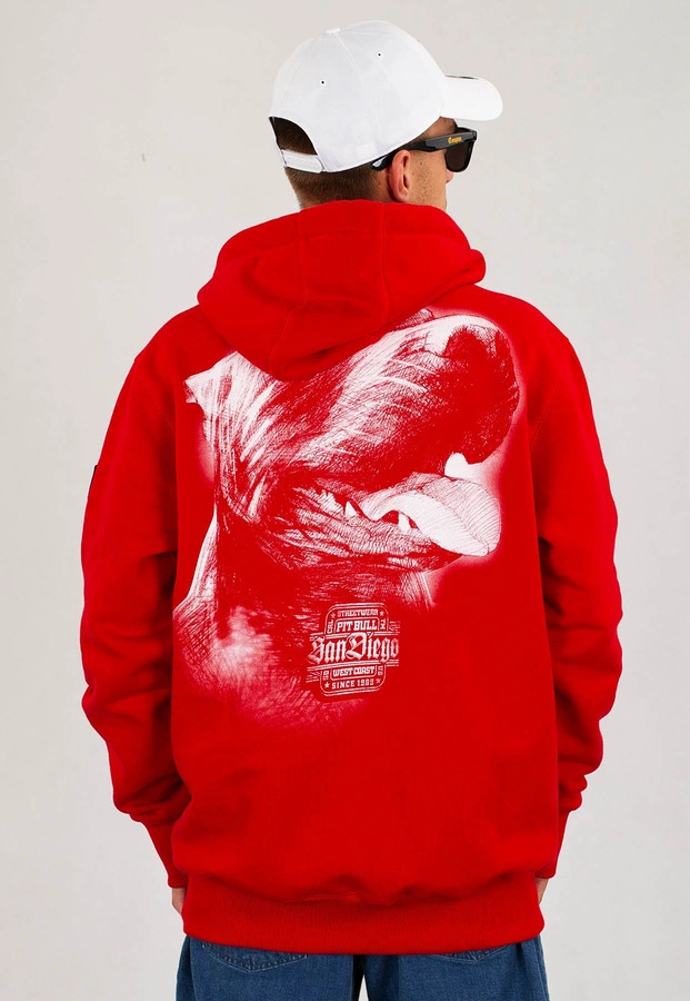 Bluza Pit Bull San Diego IV czerwona