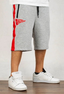 Spodenki El Polako Ep Flag 80 szare