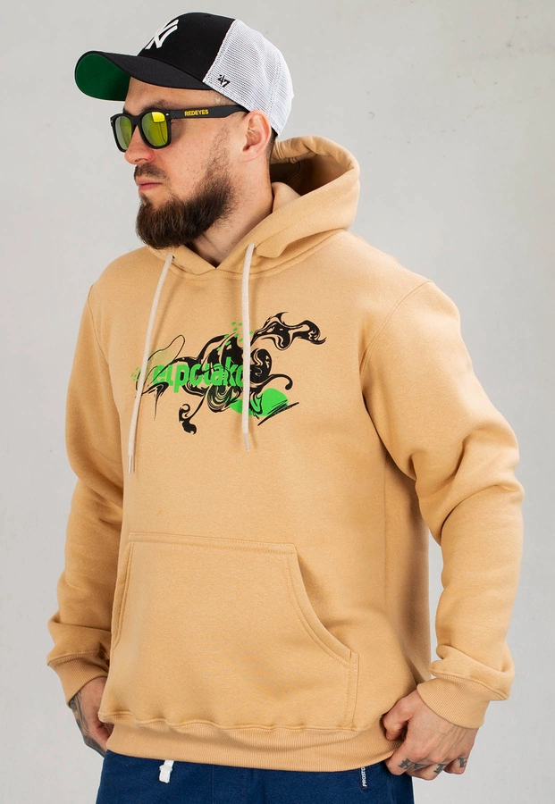 Bluza El Polako Hoodie Ep Ink brązowa