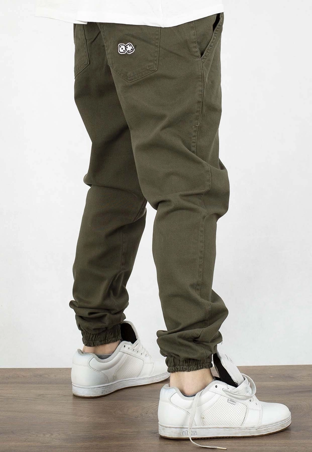 Spodnie Lucky Dice Joggery Dice khaki