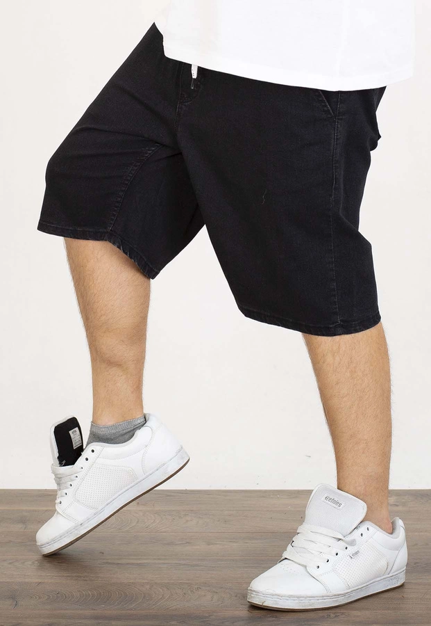 Spodenki Jigga Wear Baggy Crown Black White