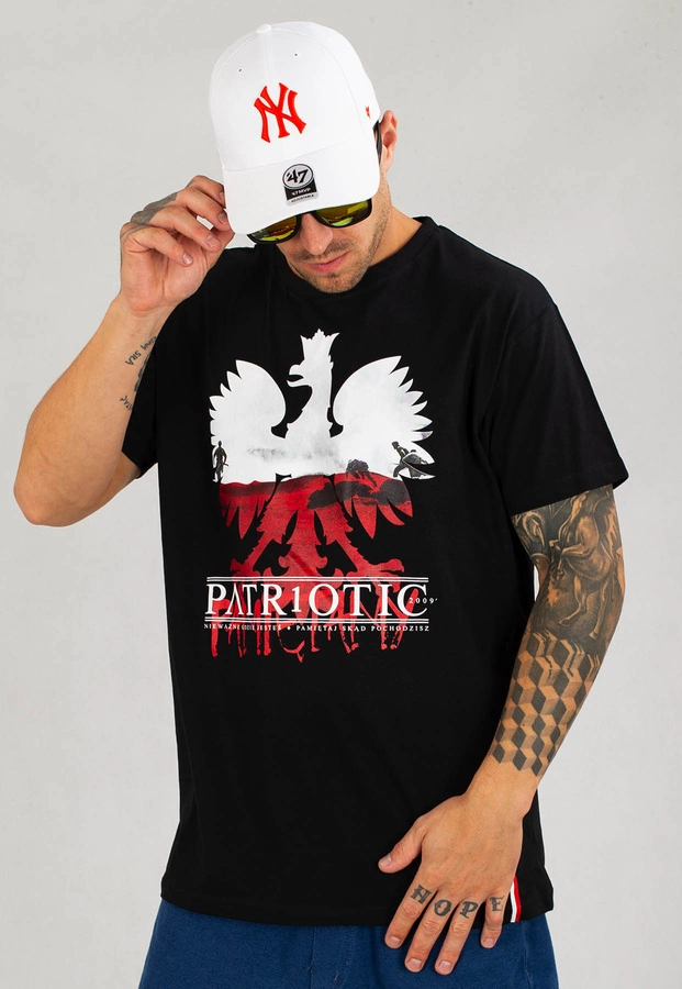 T-shirt Patriotic Eagle czarny