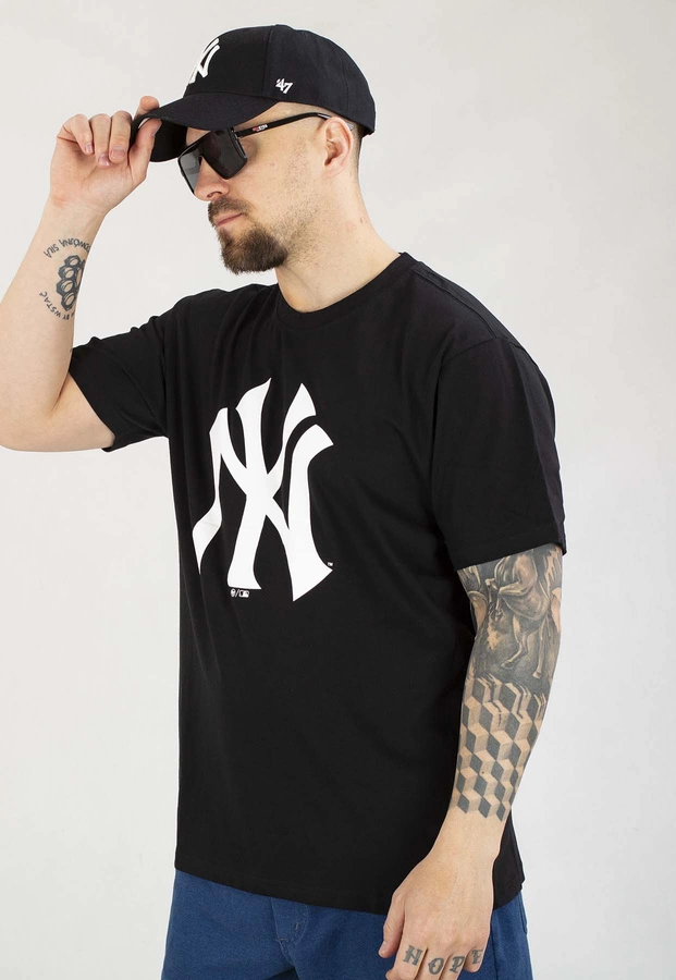 T-shirt 47 Brand MLB New York Yankees Imprint Echo 544088 czarny