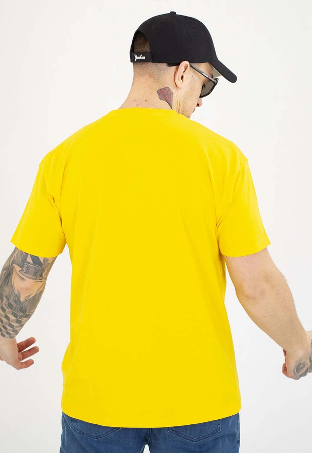 T-shirt Chada Proceder Kastet Mini żółty