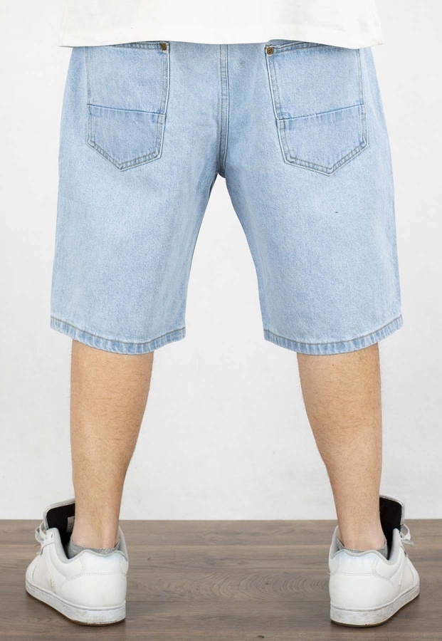 Spodenki Prosto Baggy Shizzo light blue