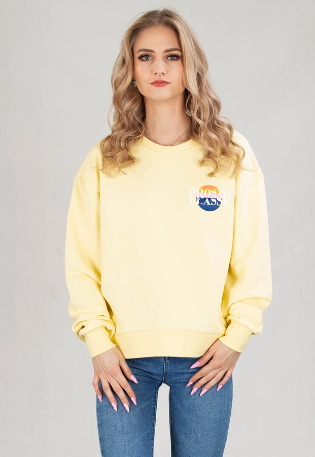 Bluza Prosto Crewneck Peeta żółta