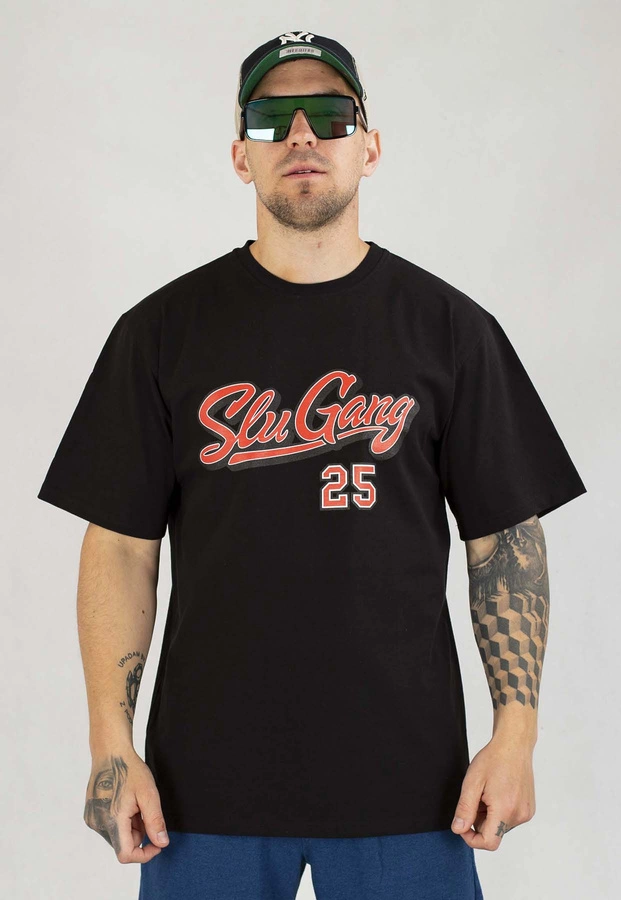 T-shirt RPS Rysiu Peja Solufka Baseball czarny