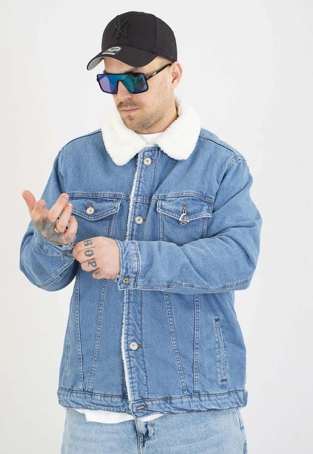 Kurtka I8 Denim Katana Jeansowa medium blue