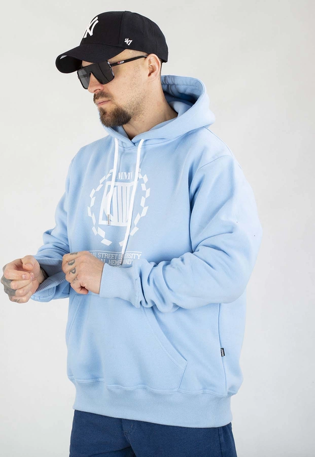 Bluza Diil Z Kapturem Laur błękitna