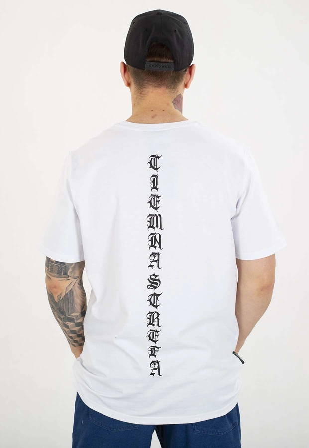 T-shirt Ciemna Strefa Chicano Gotyk biały