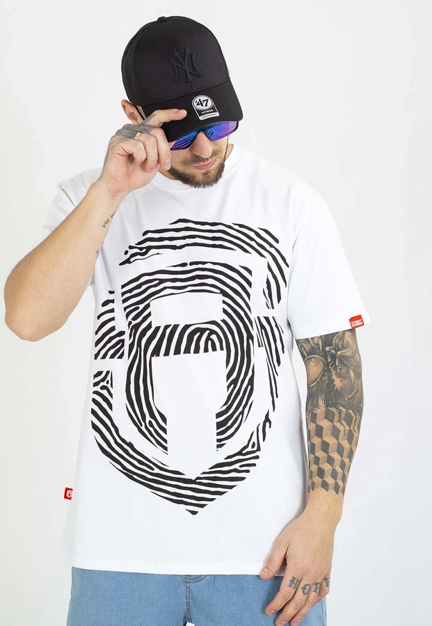 T-shirt Street Autonomy Finger biały