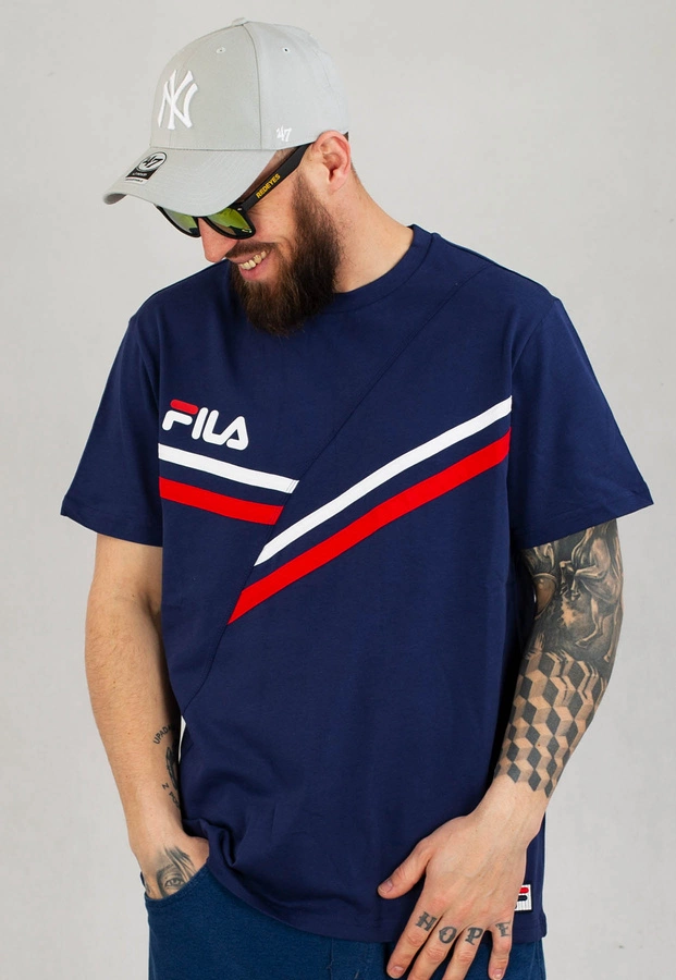 T-shirt Fila Znaim Tee FAM0089 niebieski