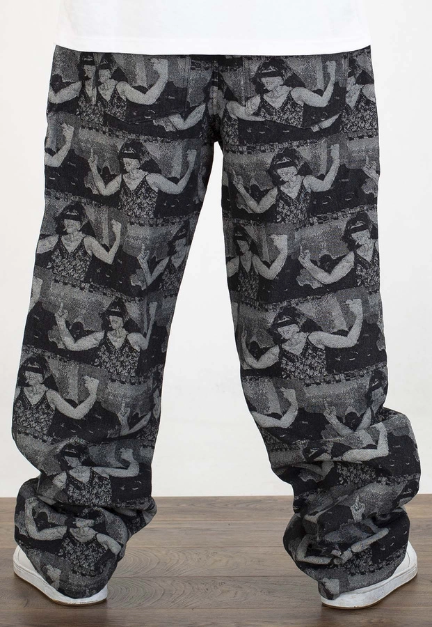 Spodnie Stoprocent Baggy Kay Jay czarne