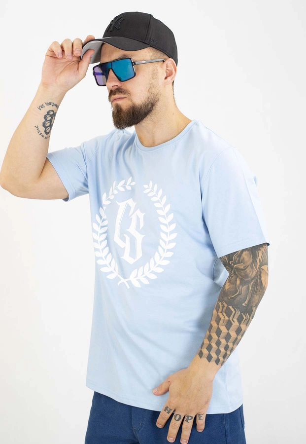 T-shirt Ciemna Strefa Laur jasno niebieski