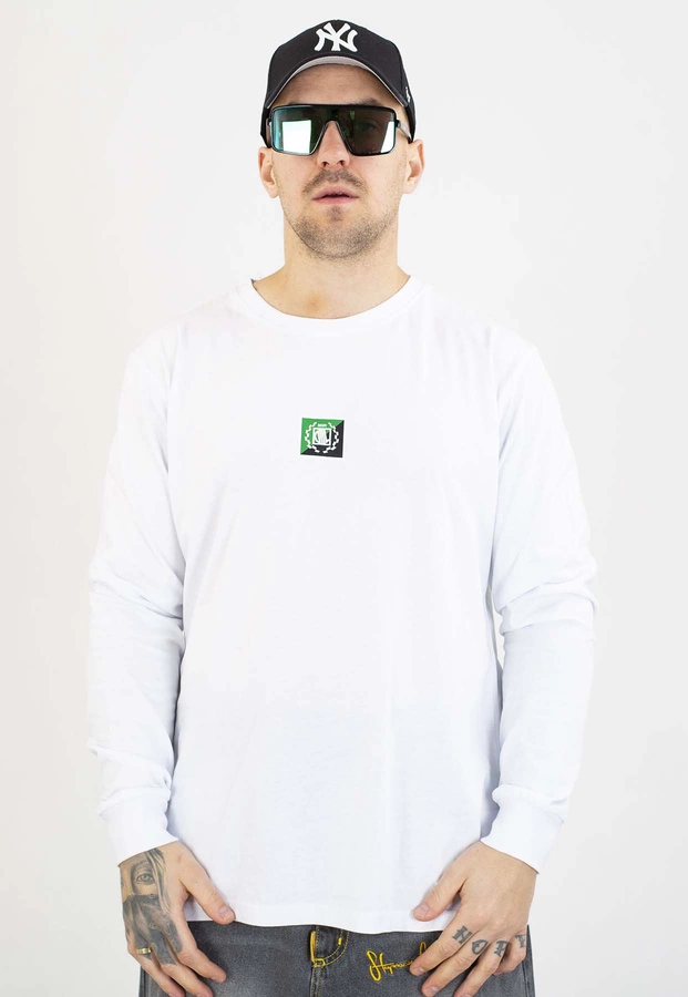 Longsleeve Diil Square biały