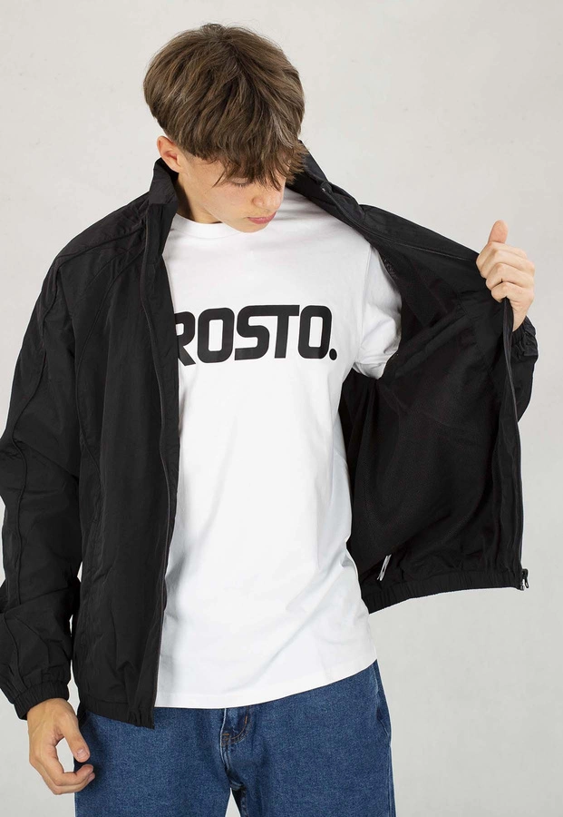 Bluza Prosto Bez Kaptura ZIP Huz czarna