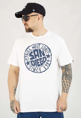 T-shirt Pit Bull San Diego Sun 170 white