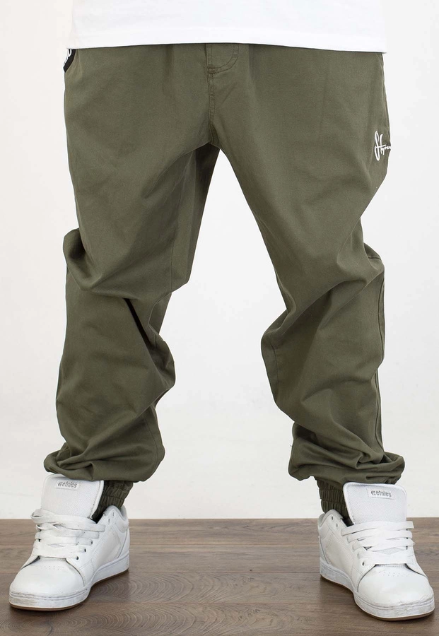 Spodnie Stoprocent Joggery Classic khaki