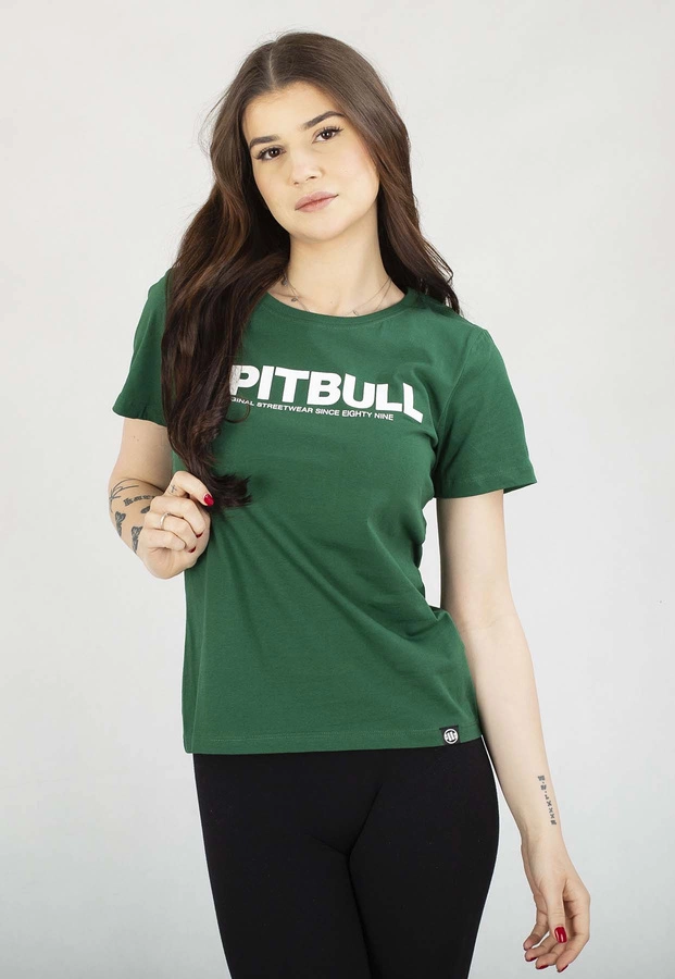 T-Shirt Pit Bull Slim Fit Pitbull R zielony