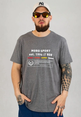 T-shirt Moro Sport Moro Moro Legend grafitowy