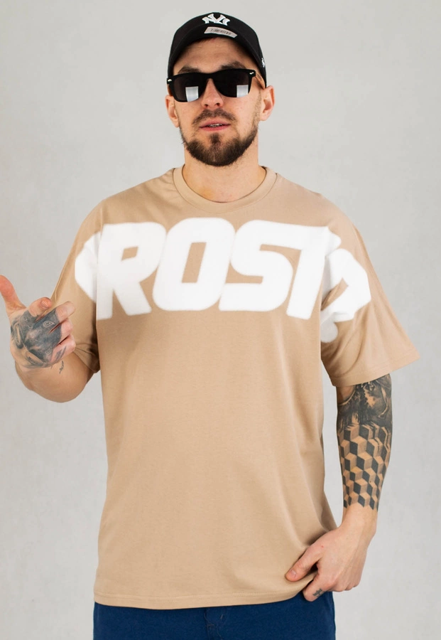 T-shirt Prosto Flazzit beżowy